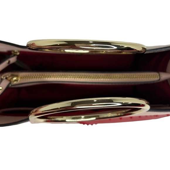 ♥️KATE SPADE♥️ NEW YORK Heart it Sam Purse Handbag Crossbody Pink Red Like new - Picture 16 of 16